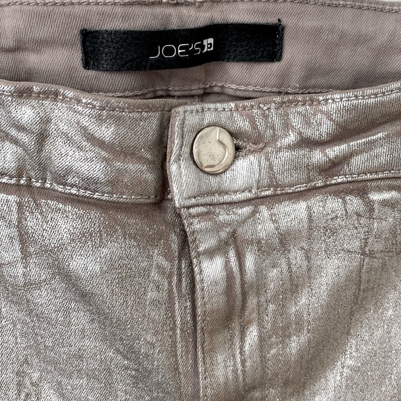 Joe’s Jeans Skinny Ankle Waist 32 Silver Denim - Picture 3 of 7